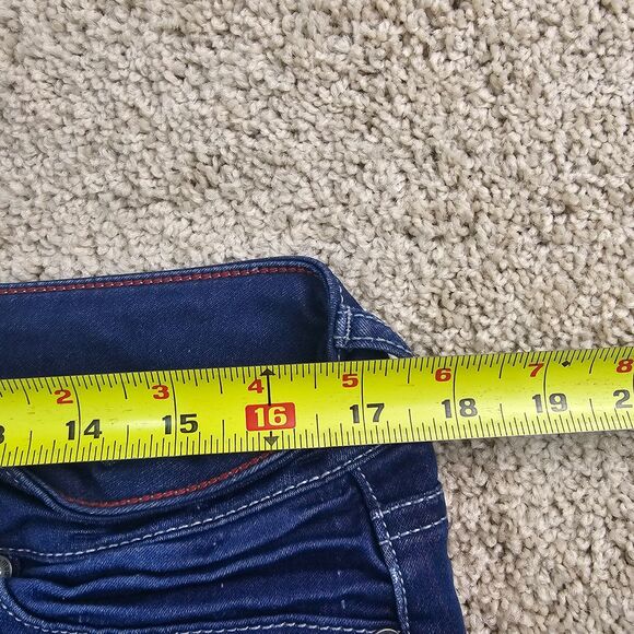 Maurices Skinny Jeggings Dark Wash Women's Size XL Short - Picture 11 of 15
